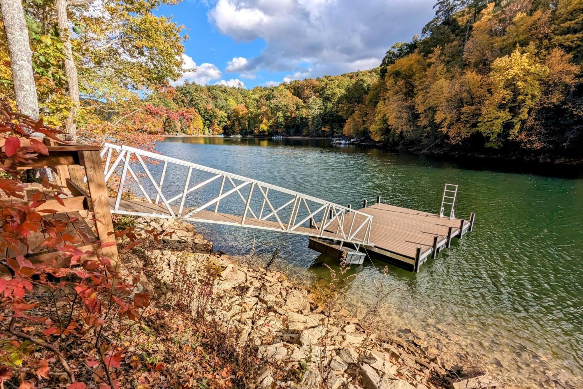 Lakeside Cashiers Cabin With Private Boat Dock! Cullowhee Εξωτερικό φωτογραφία
